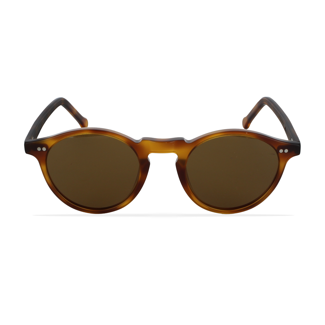 Sonnenbrillen greyhounders robin brown marron round unisex größe 47mm - Detailansicht