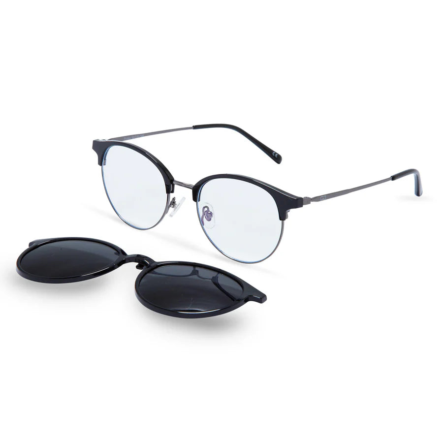 Gafas graduadas greyhounders rodas + clip-on black negro unisex talla 50mm - Vista de detalle