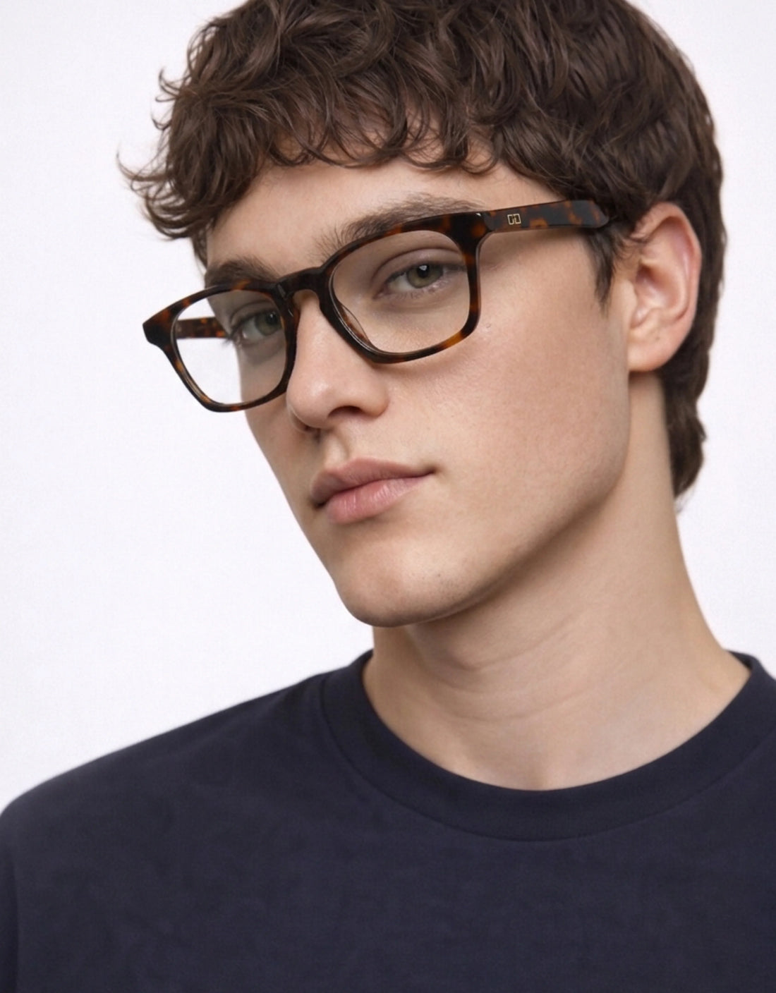 Gafas graduadas greyhounders simon c1 havana square masculino talla 51mm - Vista de detalle