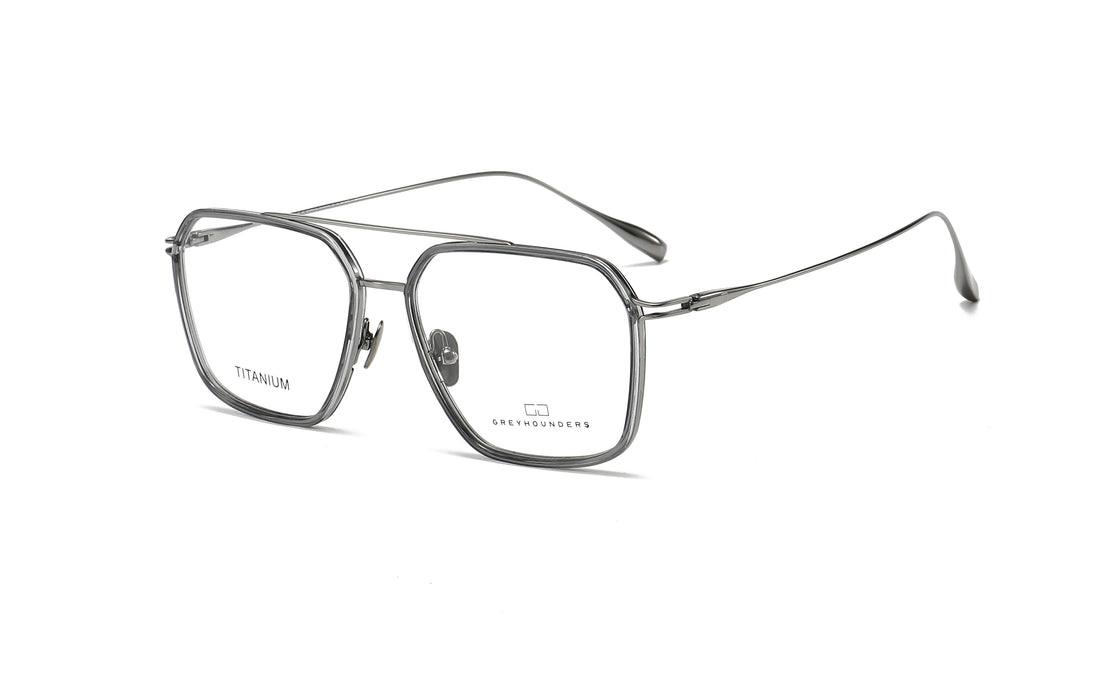Brillen greyhounders tanos c3 s grey gris pilot unisex größe 55mm - Hauptansicht