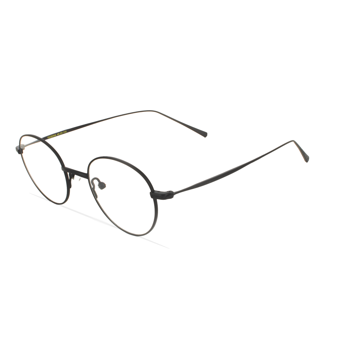 Gafas graduadas greyhounders tegewa black negro round unisex talla 46mm - Vista principal