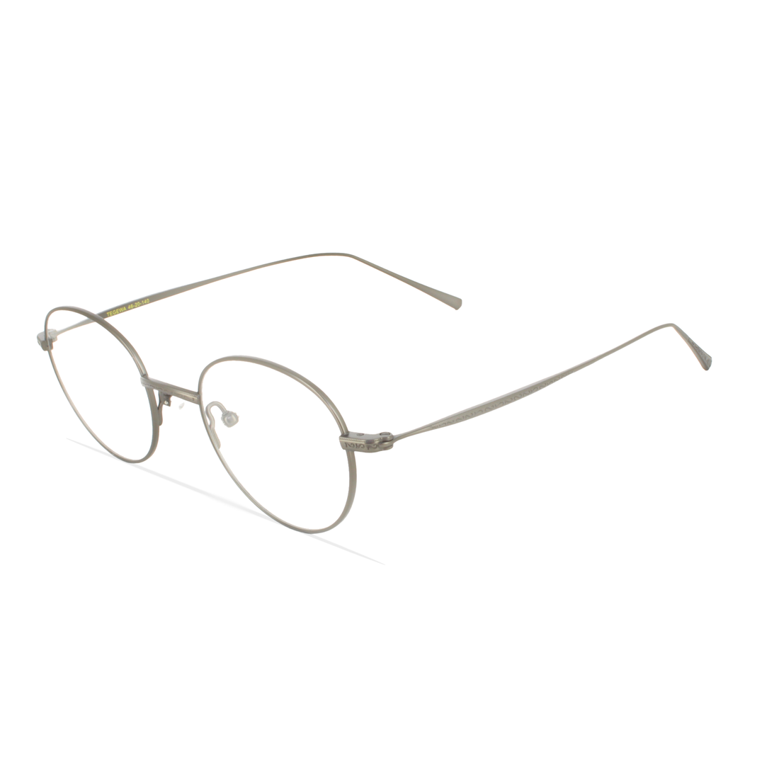 Gafas graduadas greyhounders tegewa gunmetal plateado round unisex talla 46mm - Vista principal