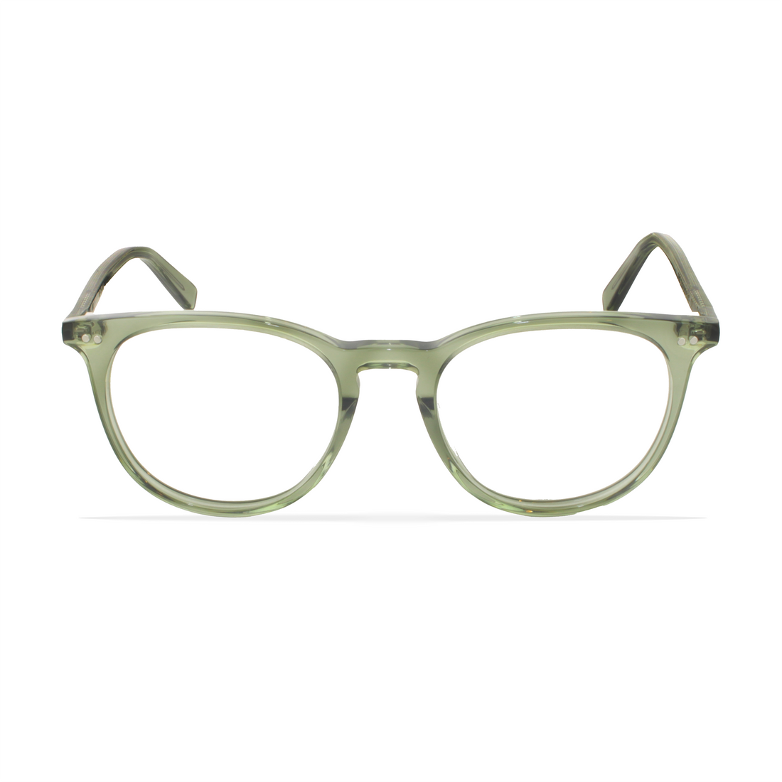 Brillen greyhounders vik green verde round unisex größe 53mm - Detailansicht