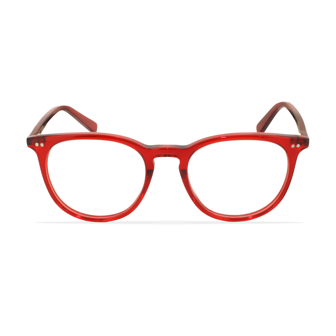Brillen greyhounders vik red rojo round unisex größe 53mm - Detailansicht