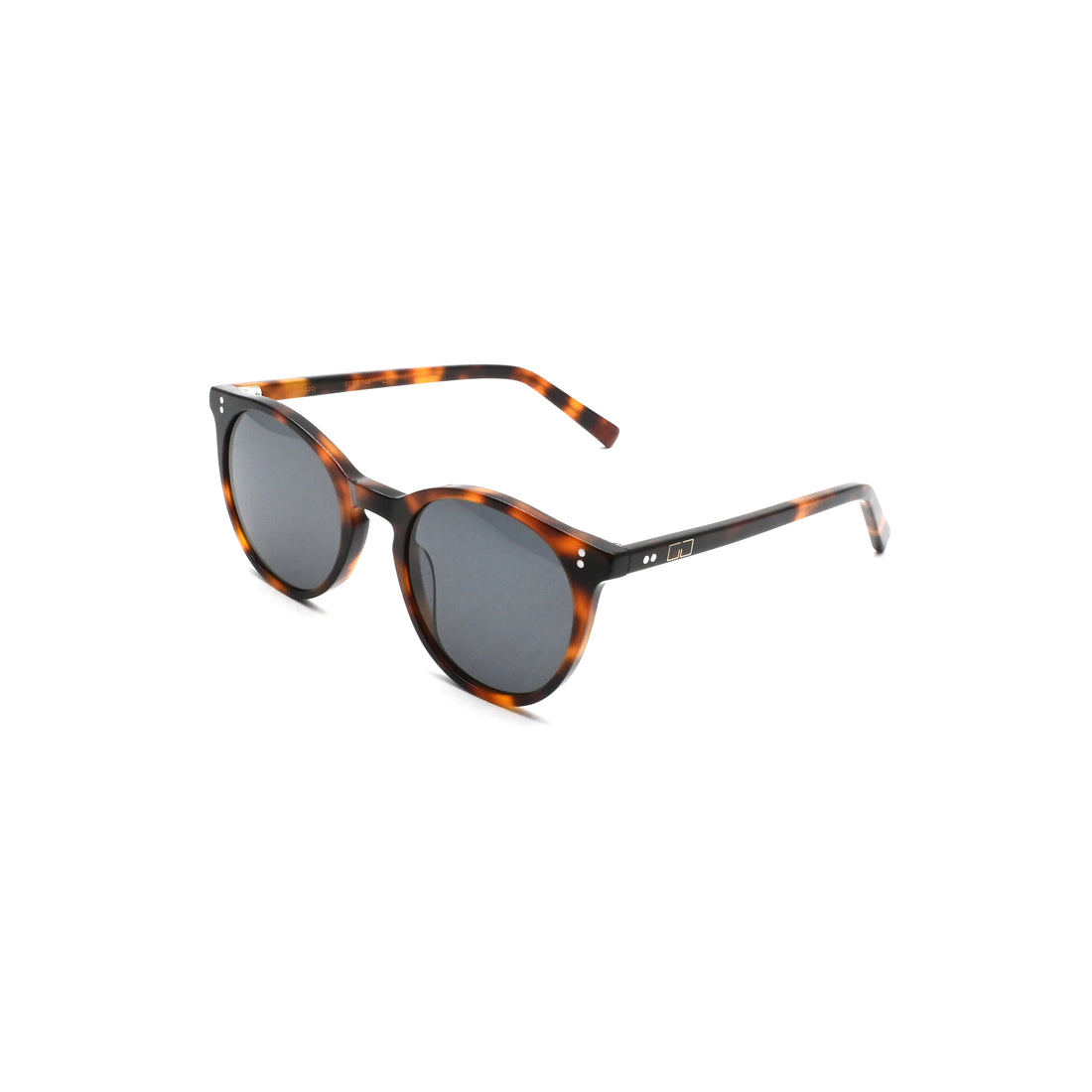 Sonnenbrillen greyhounders woody sun brown marron round unisex größe 50mm - Hauptansicht