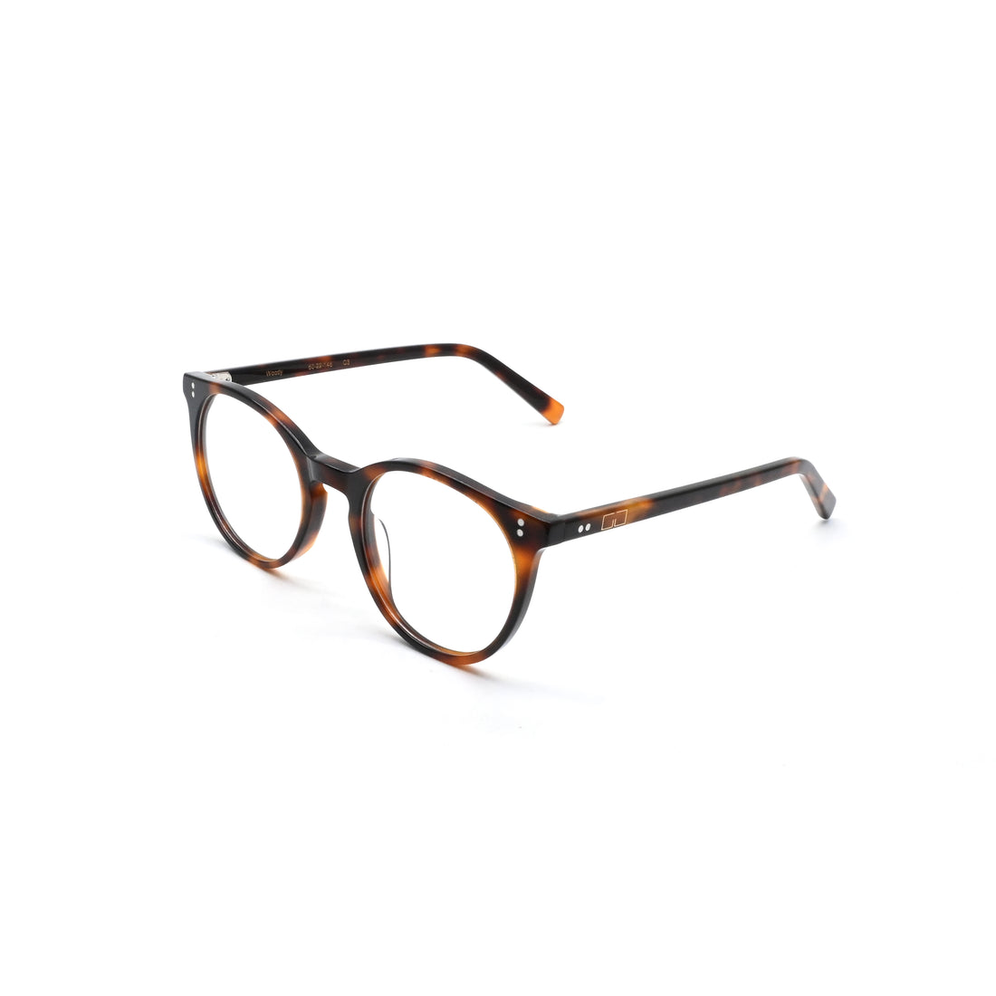 Brillen greyhounders woody dark brown marron pantos unisex größe 50mm - Hauptansicht