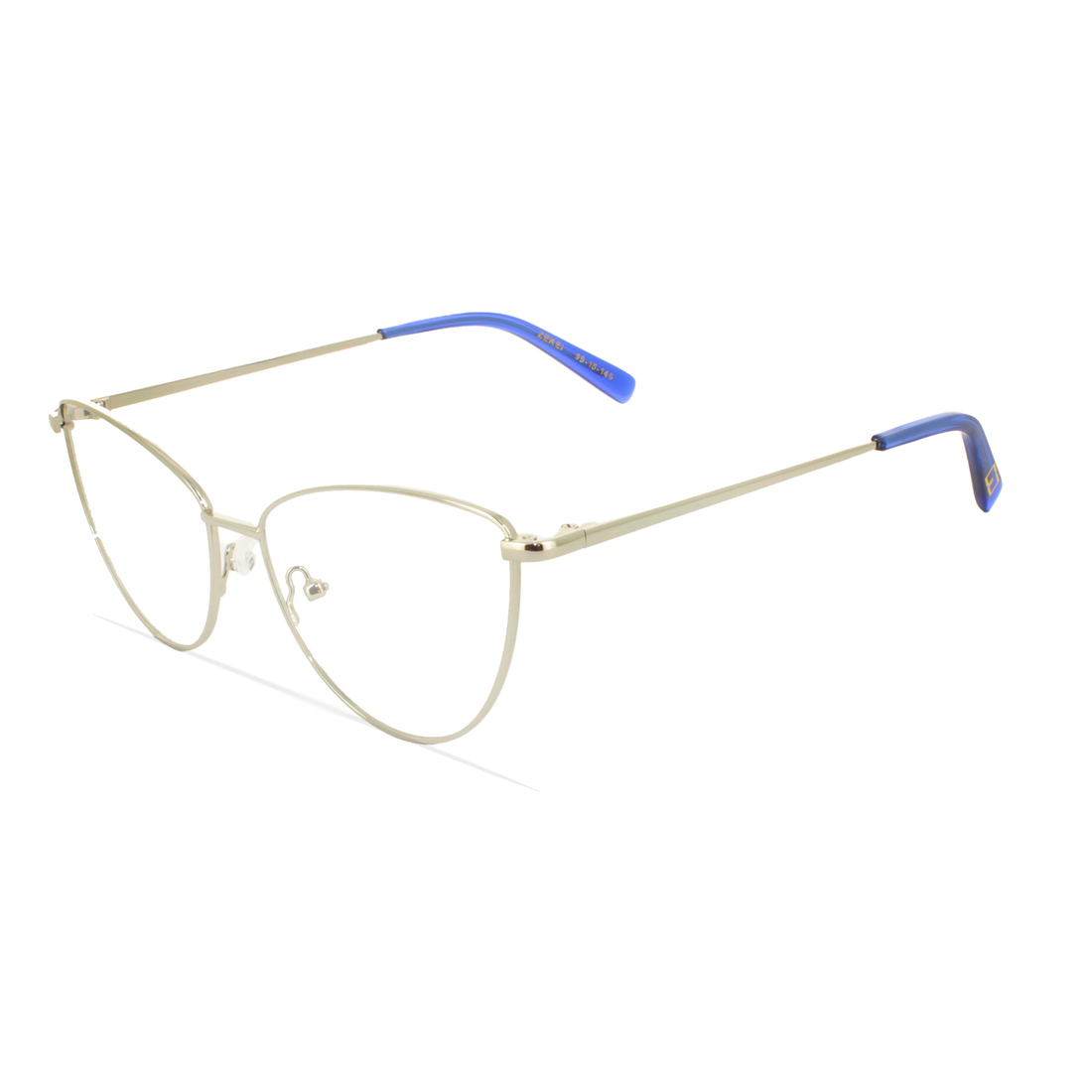 Gafas graduadas greyhounders zekei silver plateado cat eye femenino talla 55mm - Vista principal