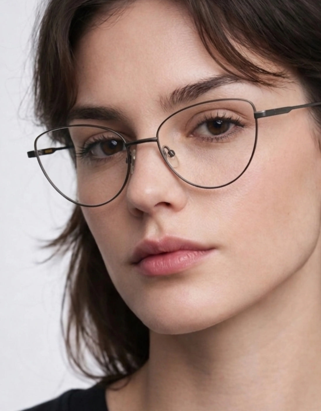 Gafas graduadas greyhounders dahlia c1 negro cat eye femenino talla 55mm - Vista principal