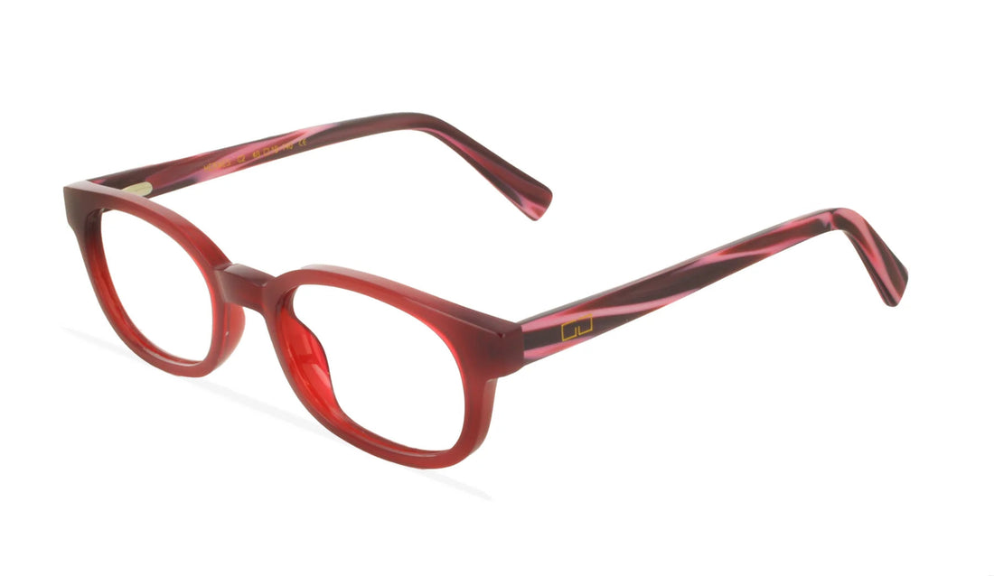 Gafas graduadas greyhounders hermes c2 burdeos rectangular femenino talla 48mm - Vista principal