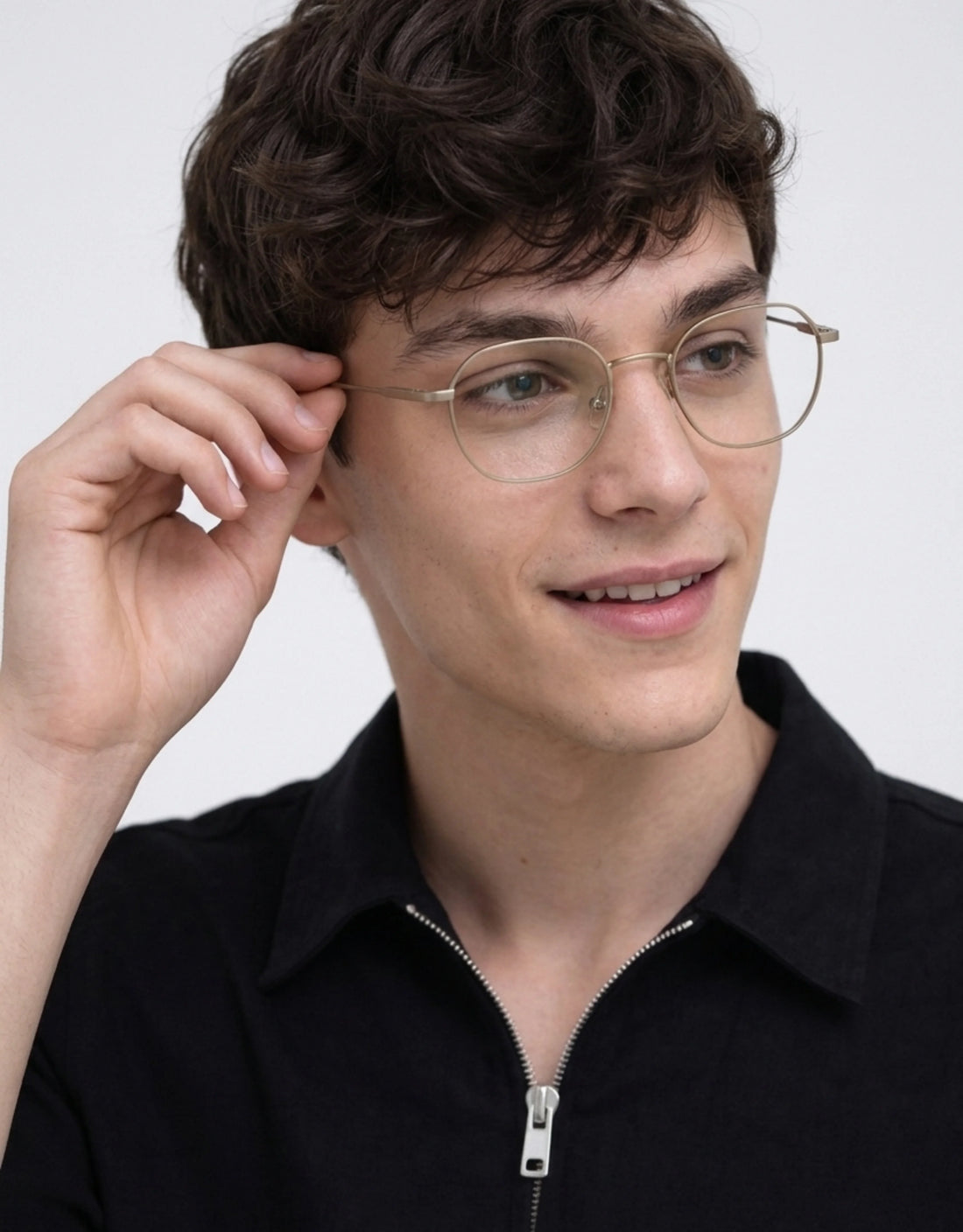 Gafas graduadas greyhounders justin c2 plateado round unisex talla 50mm - Vista principal