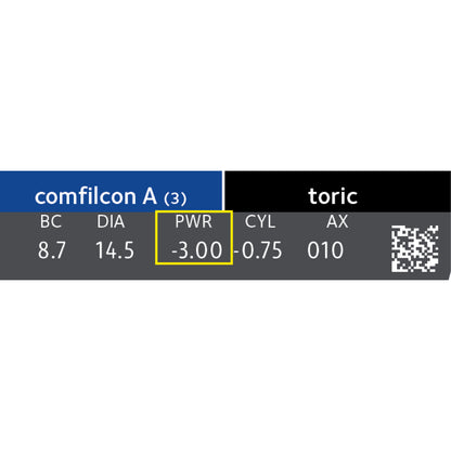 Biofinity Toric Monatskontaktlinsen 