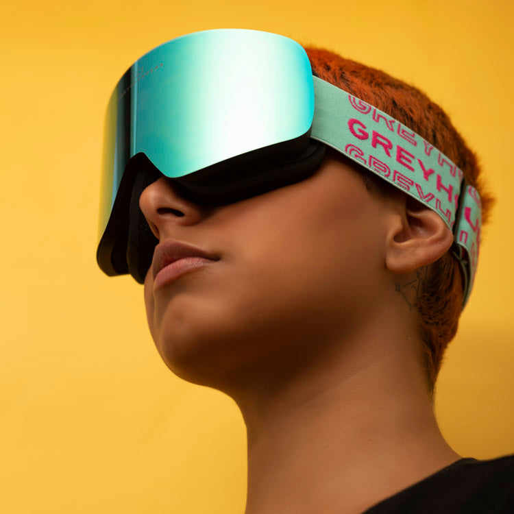 Türkisfarbenes Band