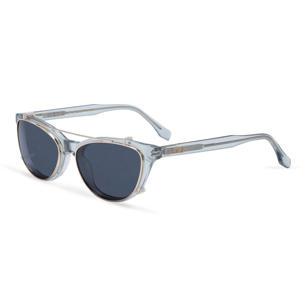 Extra hellblauer Clip