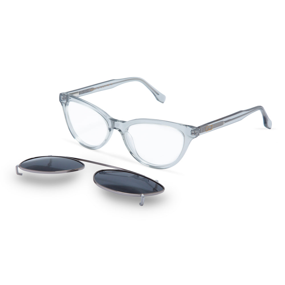 Extra hellblauer Clip