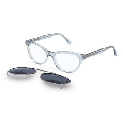 Extra hellblauer Clip