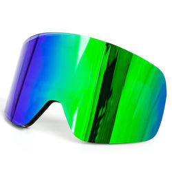 Cristal gafa de esquí